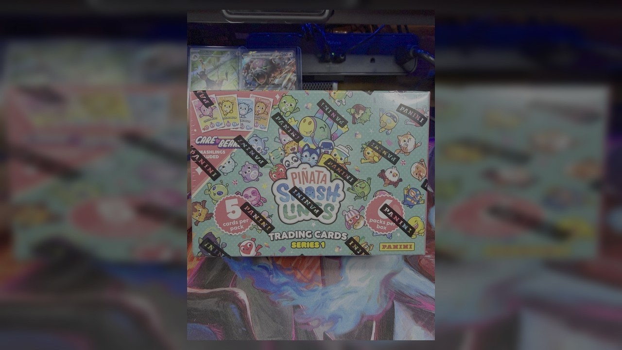 Piñata Smashlings Series 1 Trading Cards Box Opening