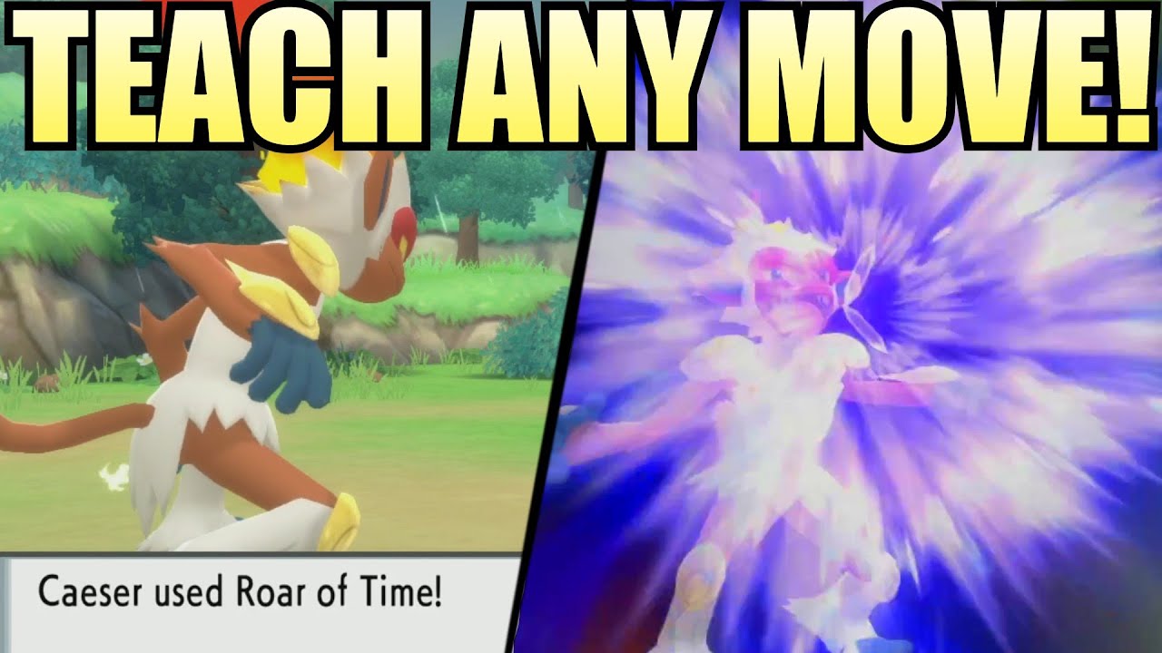 How to teach ANY move to ANY Pokemon in Brilliant Diamond Shining Pearl