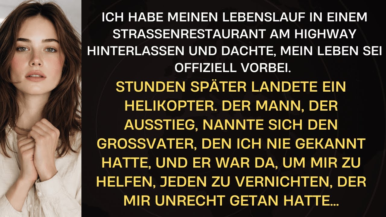 Mein Millionär-Großvater fand meinen Lebenslauf an einer Raststätte: Seine Reaktion änderte alles!