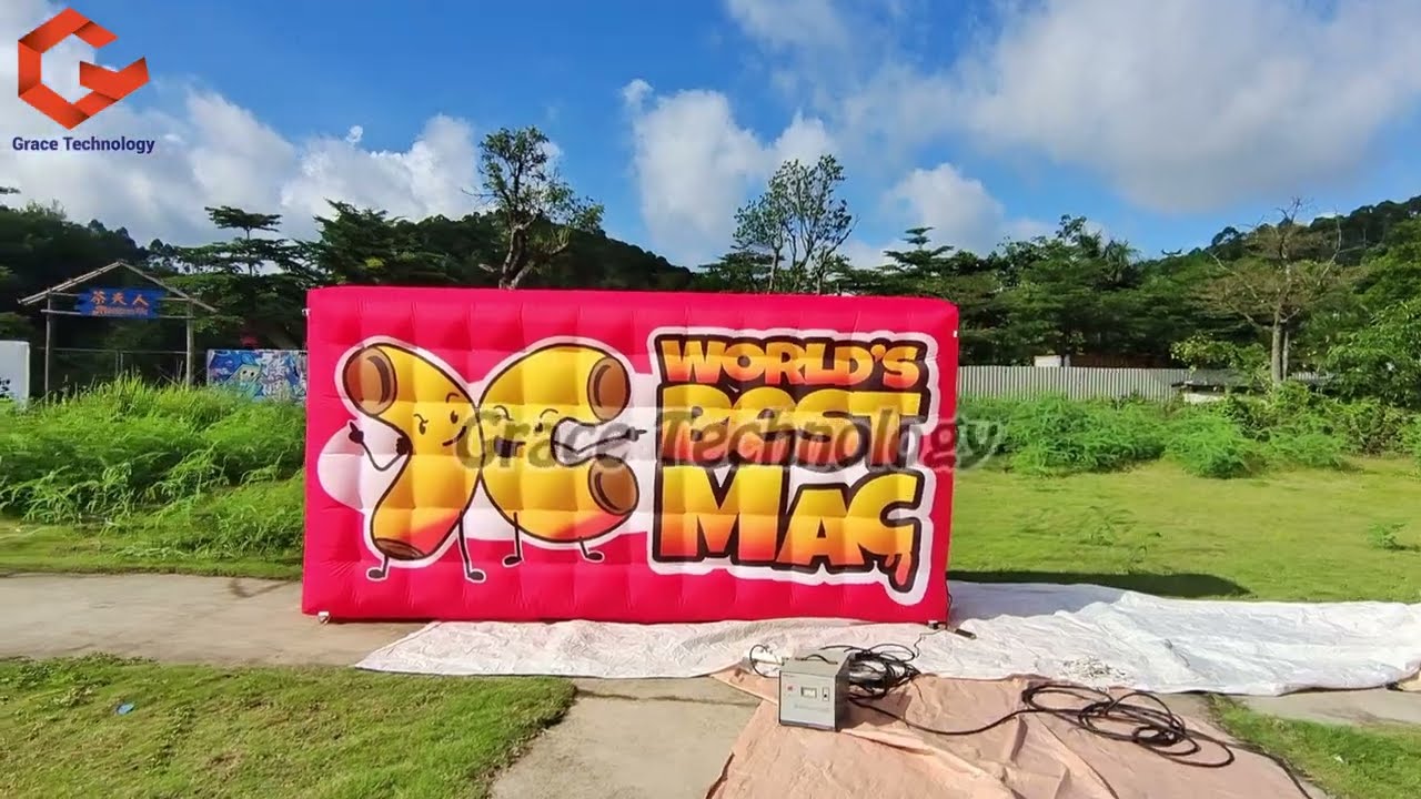 Outdoor Inflatable Billboards Custom Giant Advertising Inflatable Billboard