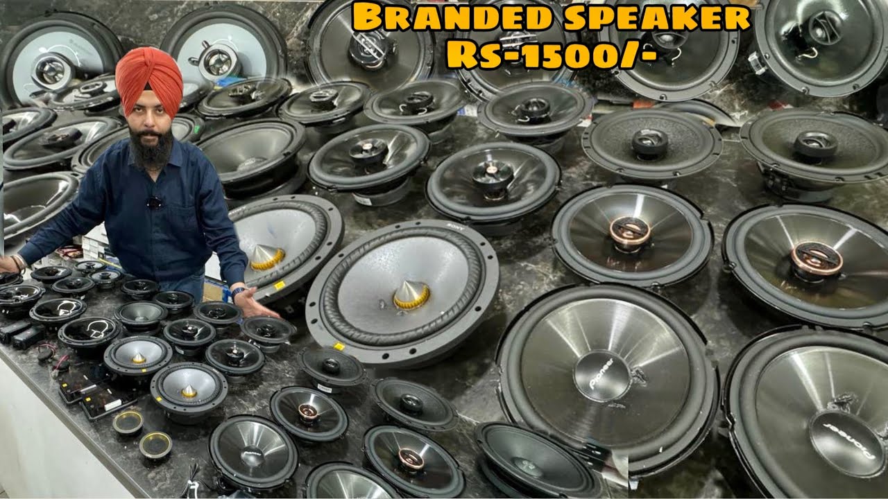 Rs-1500/- Branded Speakers For Cars | JBL | Sony | Pioneer | Rockford | Car Planet | Modified Club