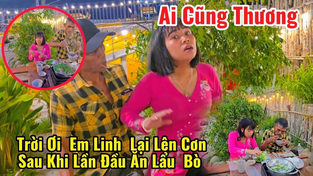 Trời Ơi em Linh 28t Lại lên Con Sau Khi Lần Đầu tiên ăn lẩu bò  làm cả quán ai cũng thương 