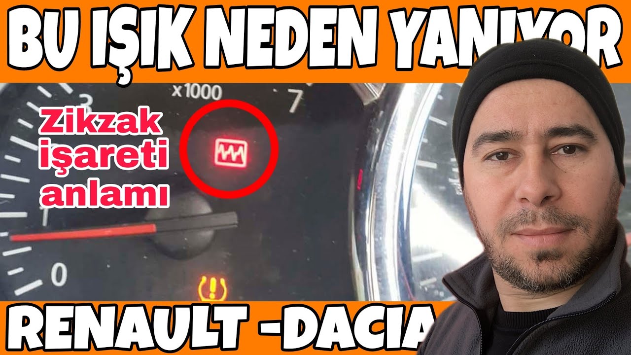KIRMIZI ZİKZAK ARIZA İŞARETİ NEDEN YANAR | kırmızı zikzak arıza işareti nasıl söndürülür |