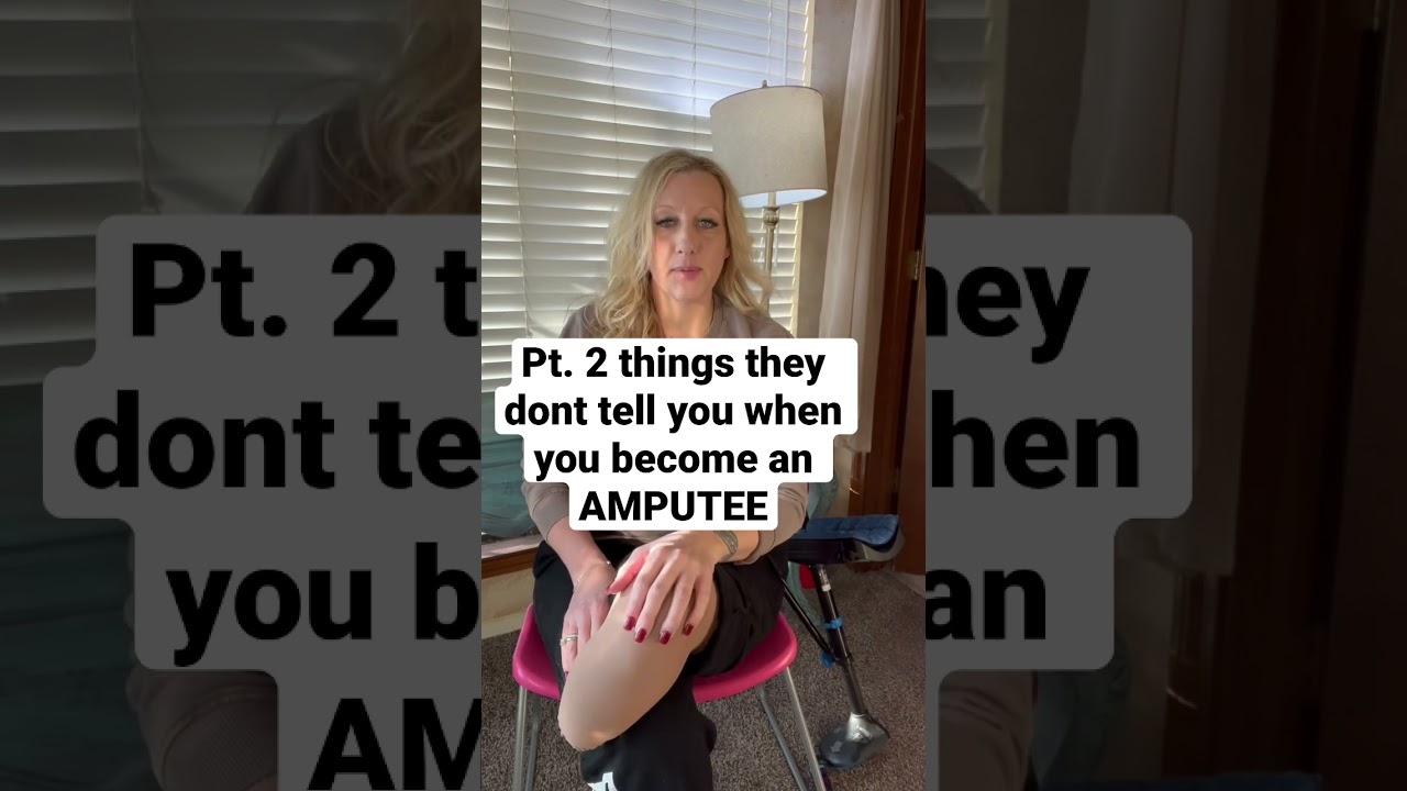New Amputee advice #amputee #limbloss #amputeelife #prosthetics #prostheticleg #amputeelife