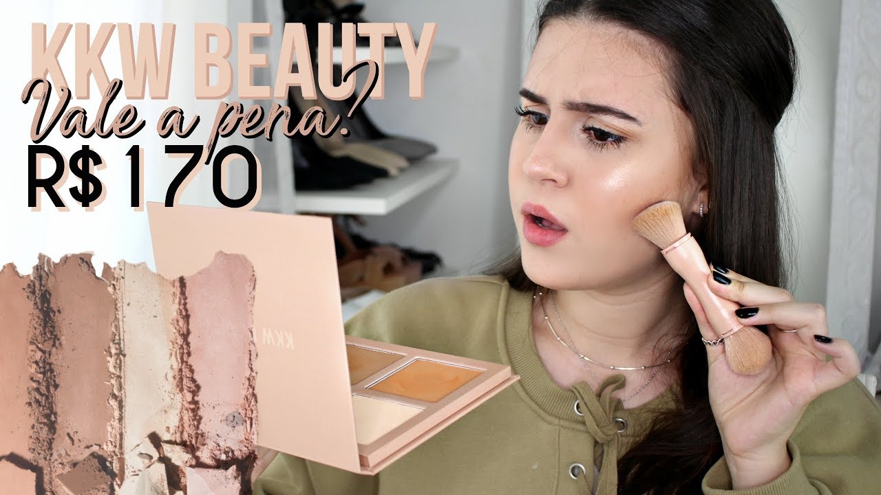 Paleta de Contorno e Iluminação da Kim Kardashian, vale a pena? - KKW BEAUTY | Lorrine Mondin