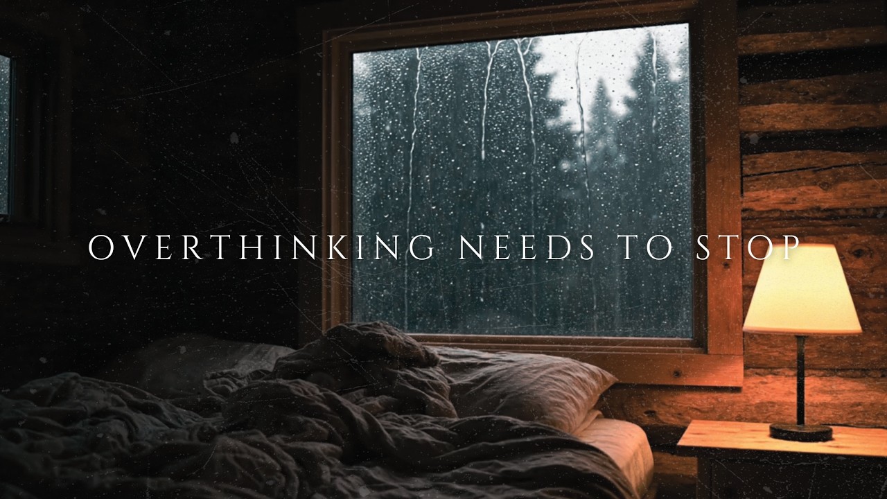 Rain Sounds to Ease Overthinking | Brown Noise for Mental Calm