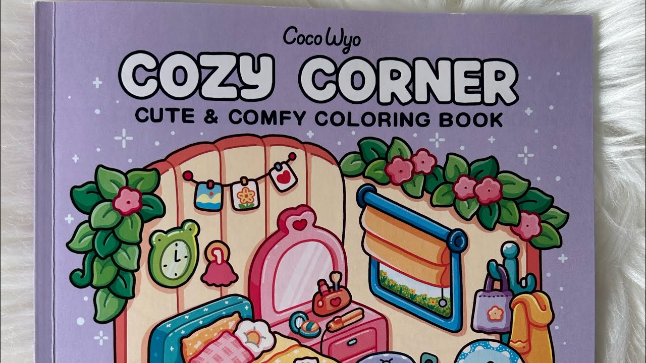 Cozy Corner Coloring Book | Coco Wyo | Flip Through