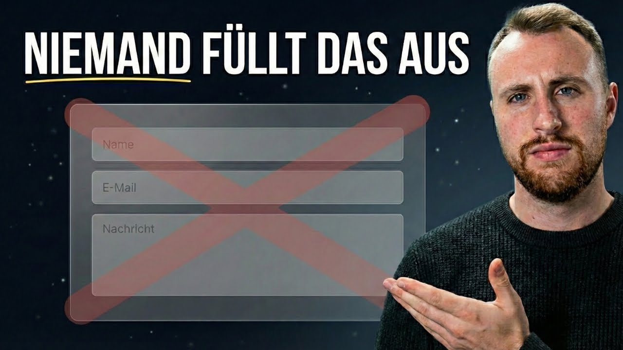 Kontaktformulare sind TOT: So baue ich Lead-Maschinen (Vibe Coding)