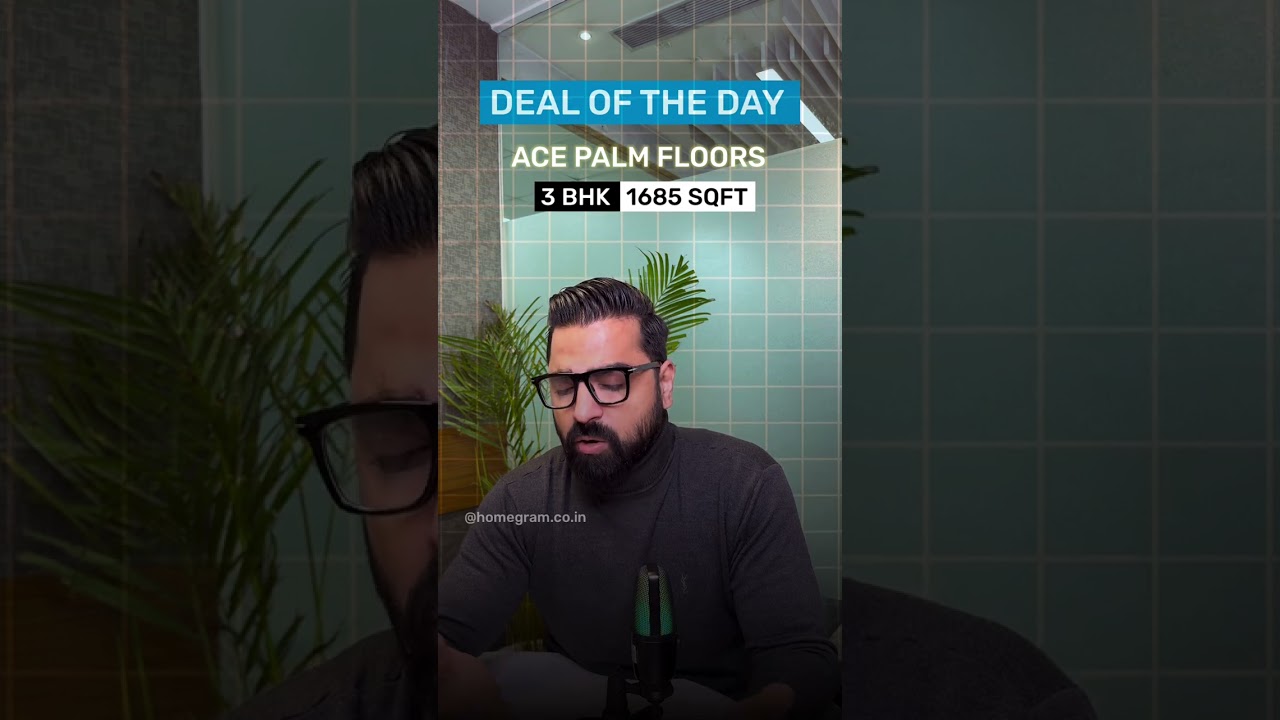 Ace Palm Floor | 3 BHK Floor In New Gurgaon #quickupdates #dealoftheday