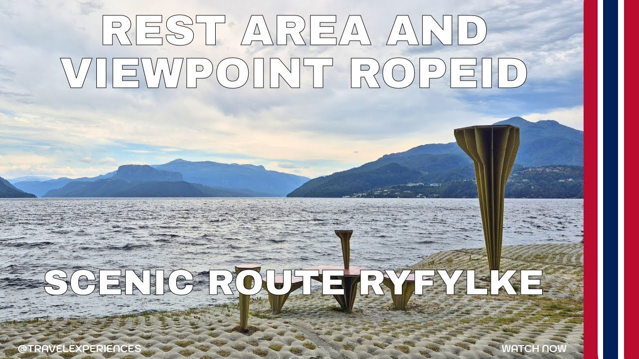 Norway: Scenic Route Ryfylke - Rest Area and Viewpoint Ropeid