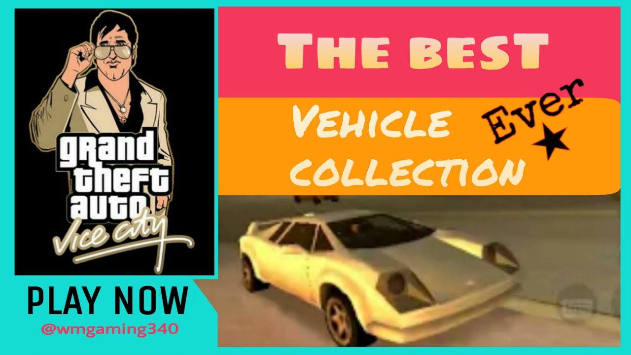 Gta vice city - vehicle collection in sunshine autos garage 🚕  #drip