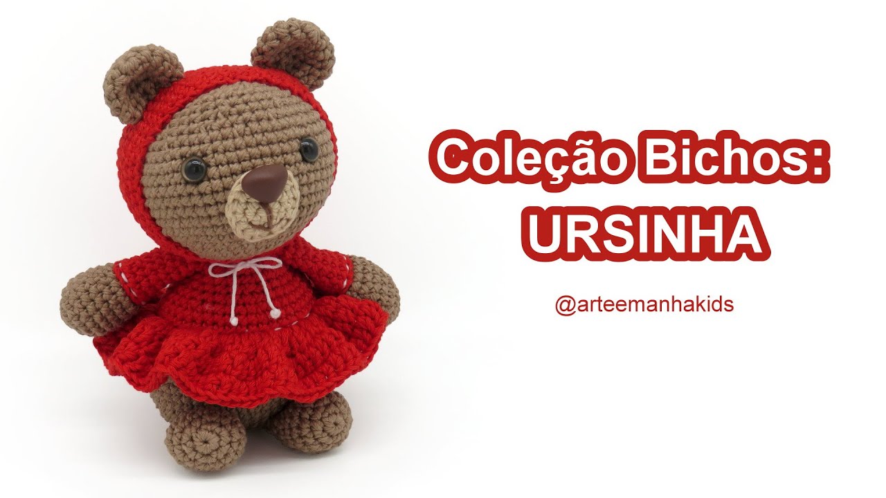 Coleção Bichos: Ursa  -  por @ArteeManhaKids