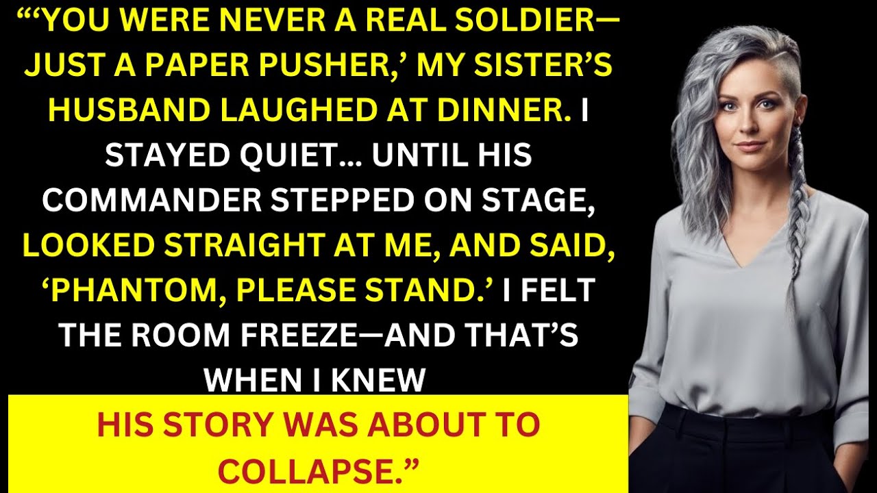 My Sister's Husband Mocked My Service — Then His Commander Recognized My Call Sign......