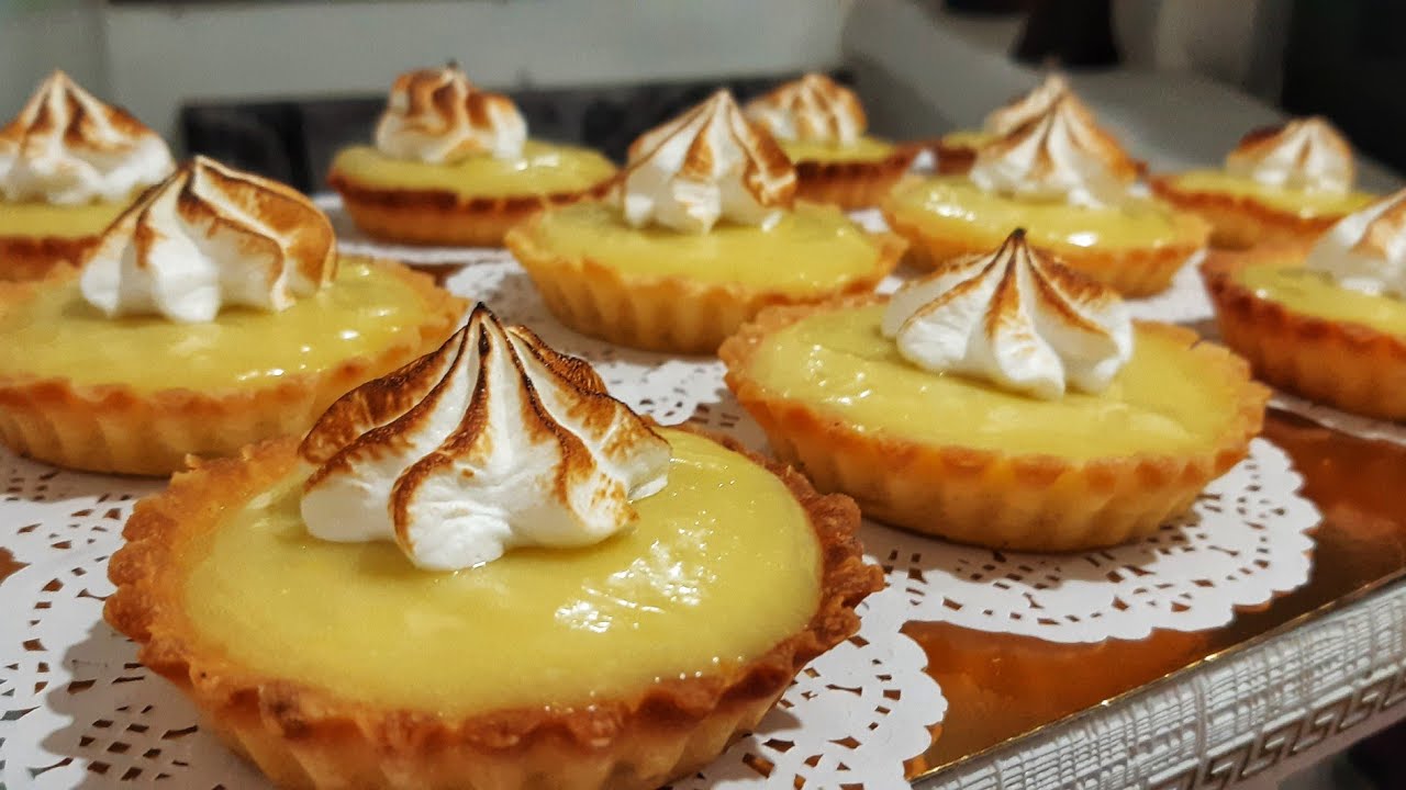 تارتولات الليمون🍋الرائعة مع كريمة بدون نشاء / كيفية صنع المورانغ مراكيش حا تستغناي عليهم