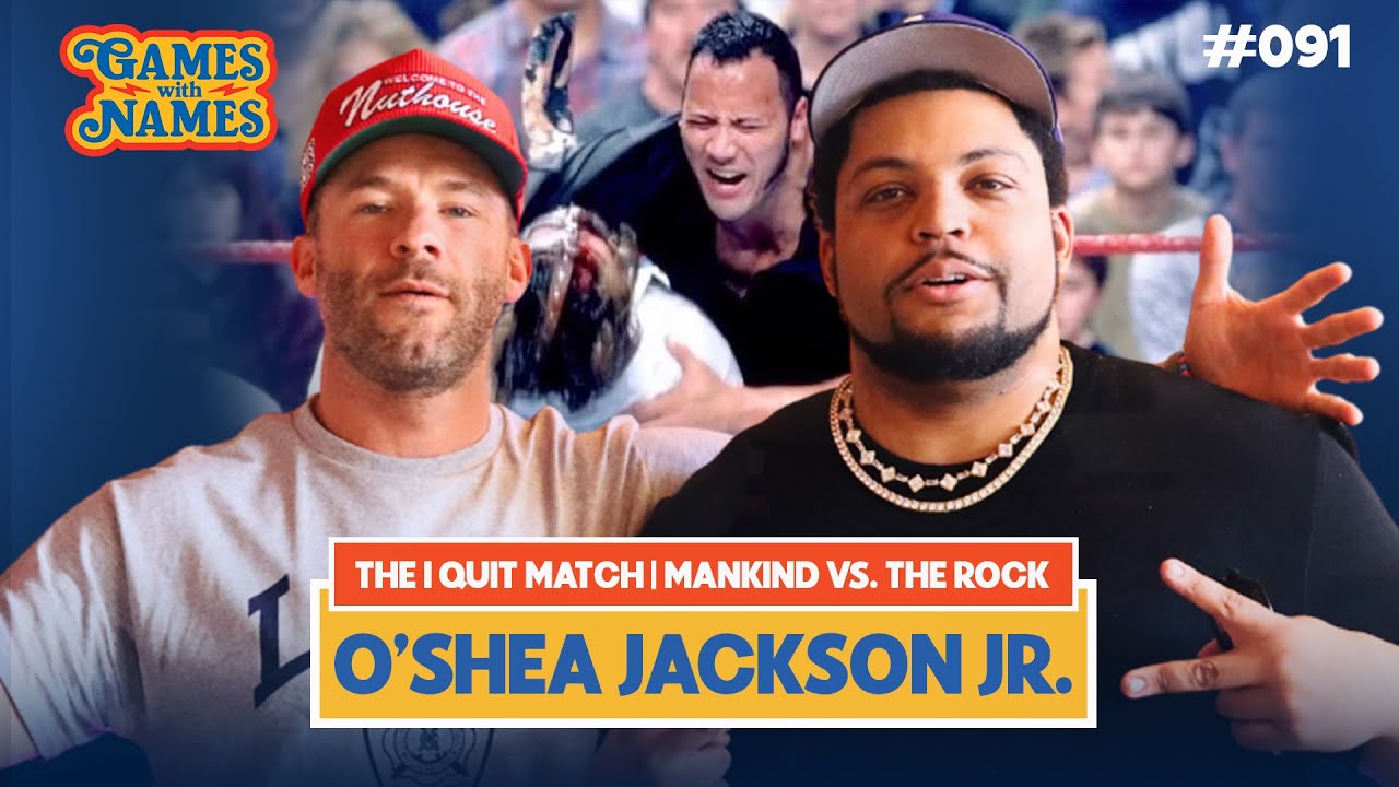 O'Shea Jackson Jr. Talks WWE’s Rock vs. Mankind, Lakers, Fatherhood & Hollywood | Games With Names