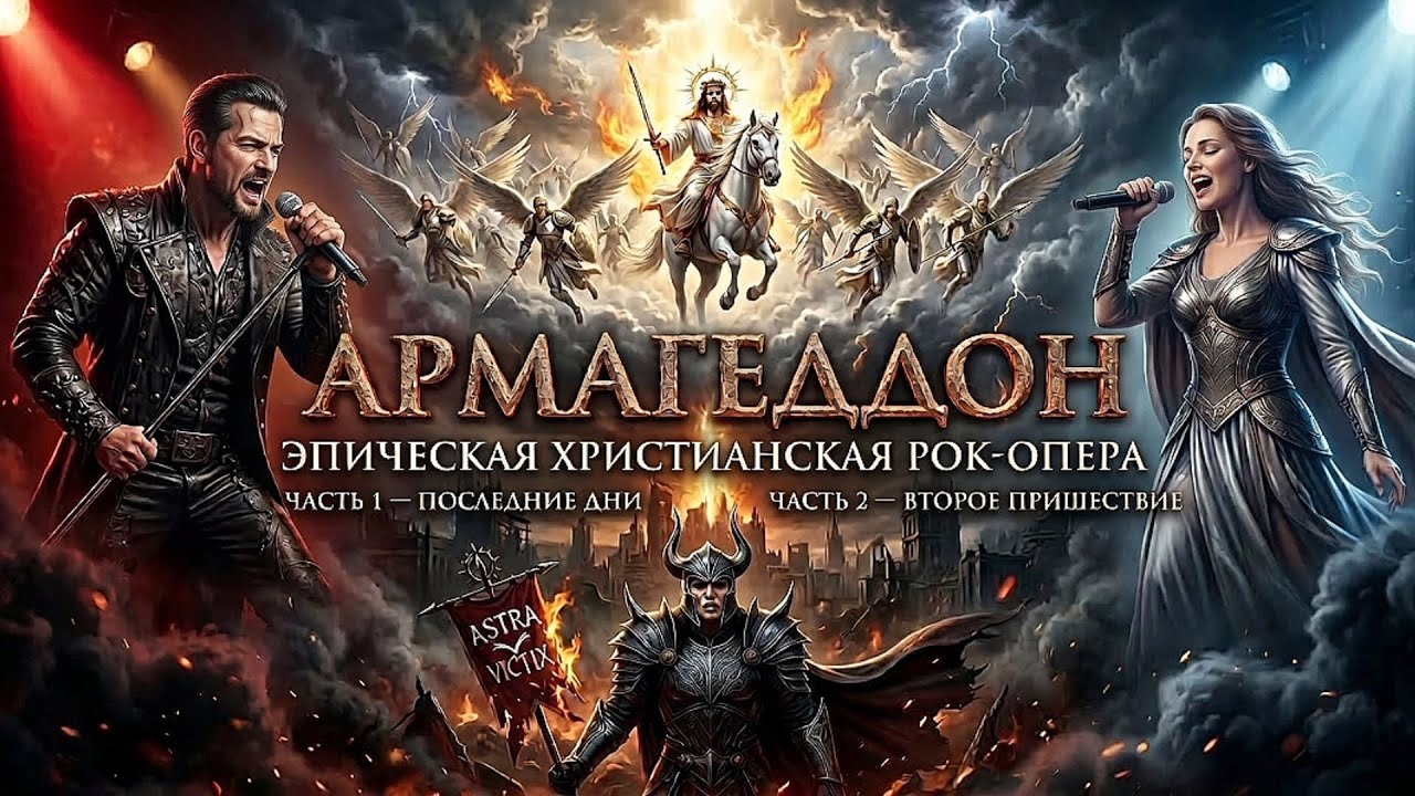 АРМАГЕДДОН 1-2 часть |⚠️ВКЛЮЧИ! Мощная Эпическая  Христианская Рок-Опера | Автор: Зураб