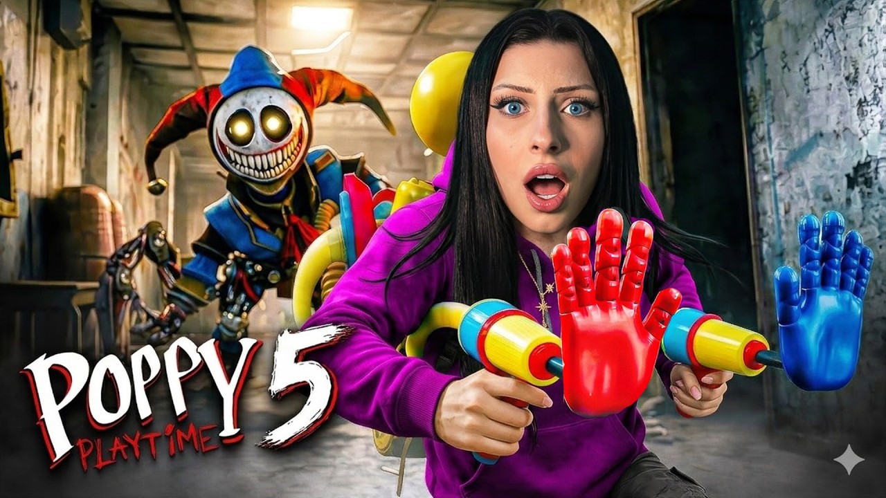 POPPY PLAYTIME CHAPTER 5 | BÖLÜM 4 – HUGGY WUGGY OLDUM !