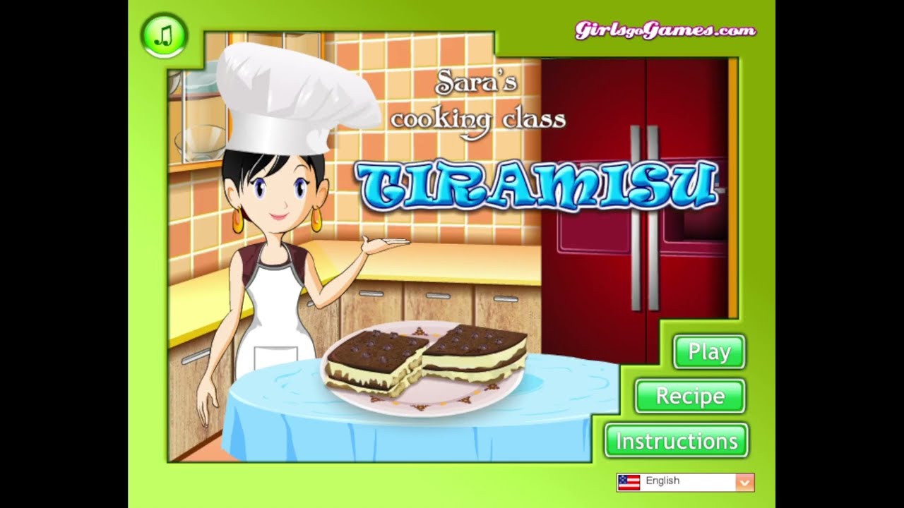 🍮 Sara's Cooking Class: Tiramisu (GirlsGoGames, ~2007) 100% Full Gameplay Walkthrough 🕹️✨