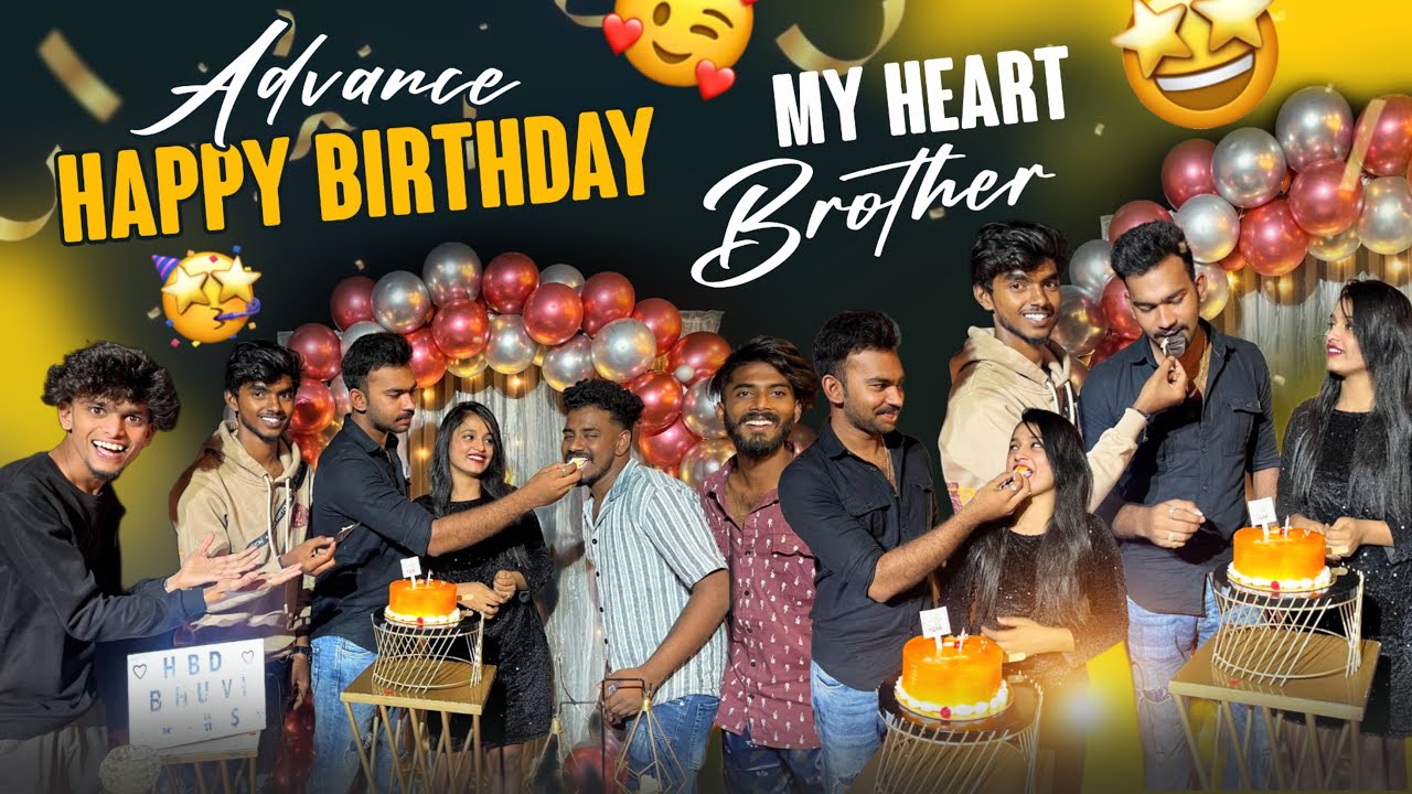 ADVANCE HAPPY BIRTHDAY BHUVI ANNA | ANNA BANGARAM ❤️‍🔥|TEAM @Rishi_ Stylish_official
