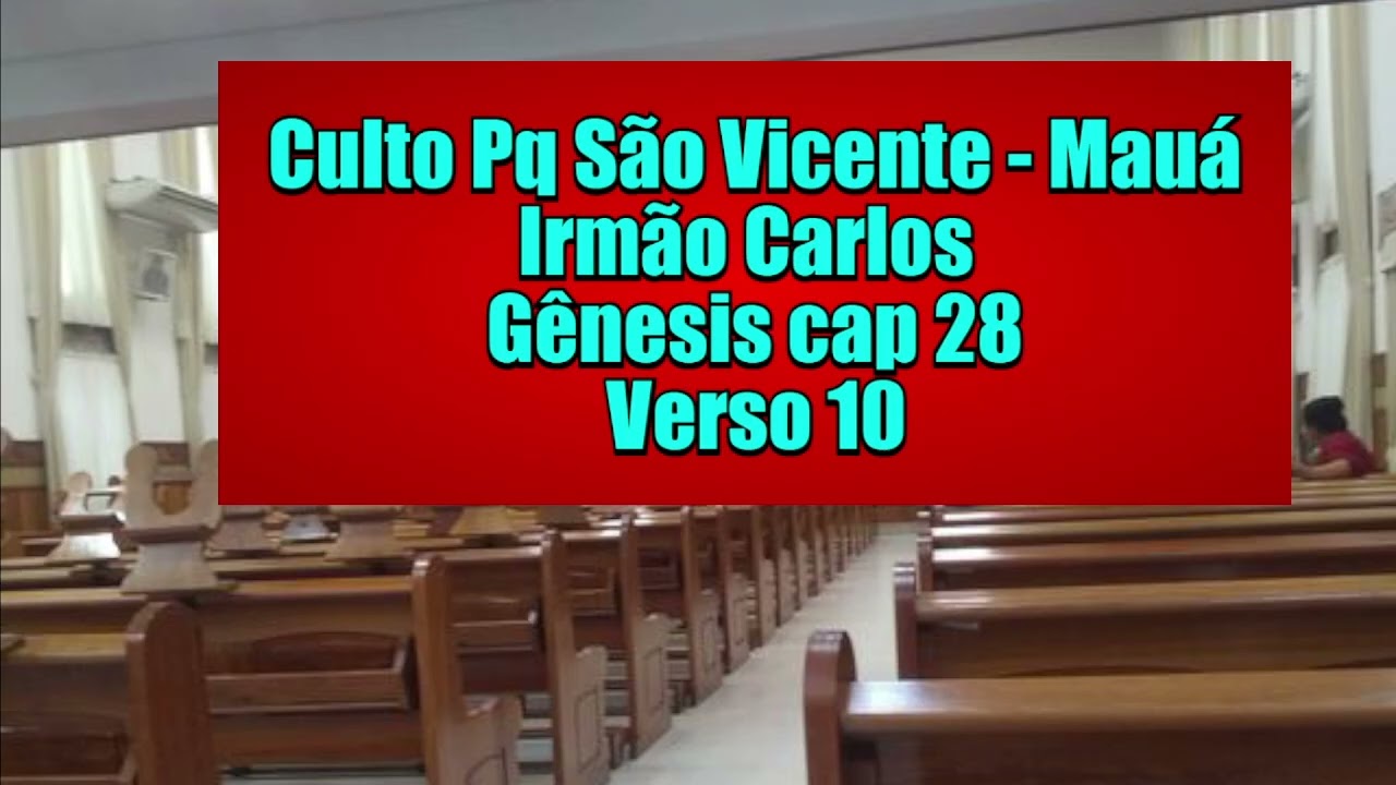 CCB-CULTO PARQUE SÃO VICENTE-GENESIS 28 IRMÃO CARLOS TEVE QUE PREGAR ESSA NOITE FOI UMA FESTA
