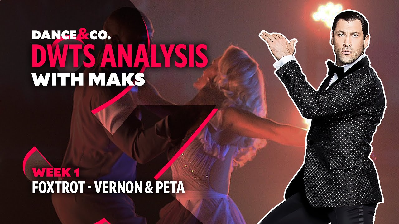 DWTS MAKS ANALYSIS: Week 1 - Vernon Davis & Peta Murgatroyd's Foxtrot