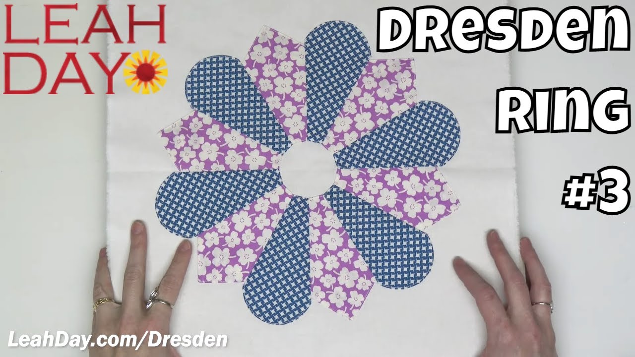 Mix and Match Dresden Plate Petals! Dresden Plate Block Along #3