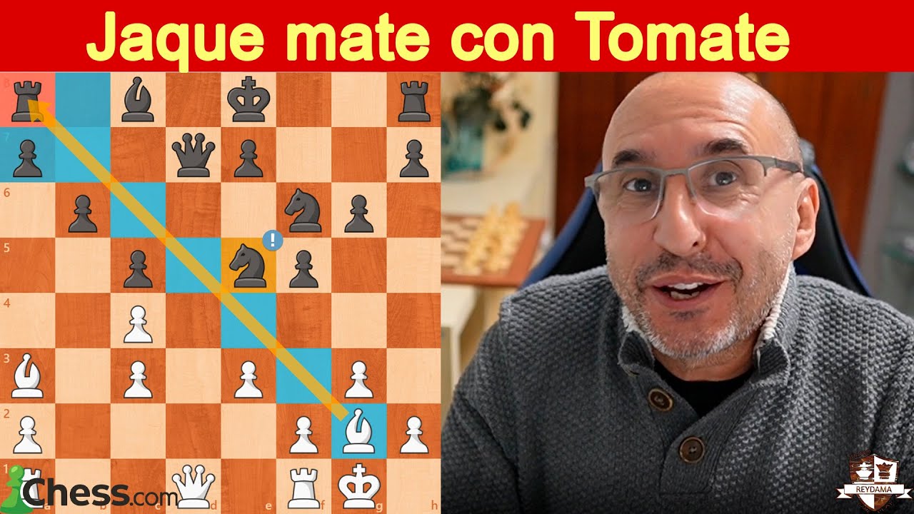 Magnus Carlsen Sacrificó Torre y metió Tremendo Jaque mate con Tomate