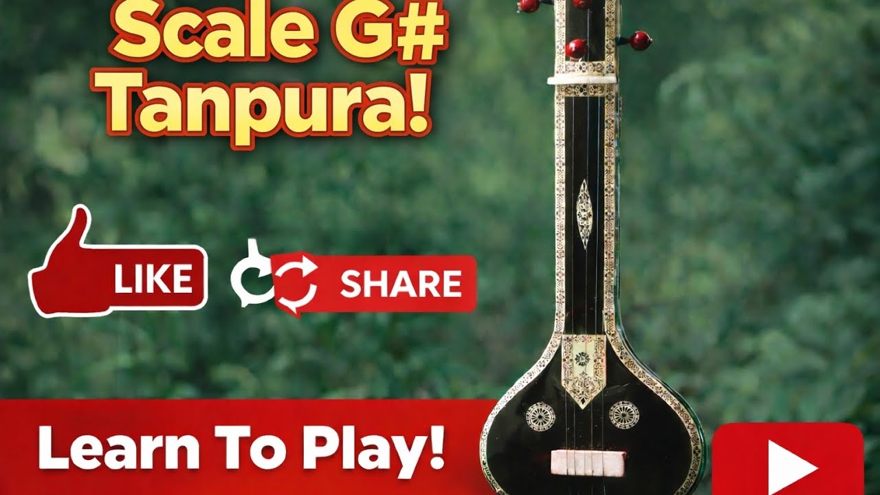 G sharp taanpura 