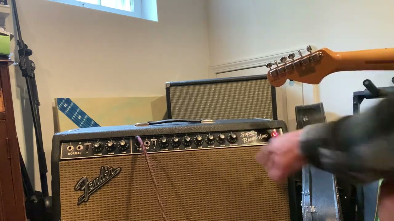 1965 Fender Super Reverb negative feed back and tremelo mods