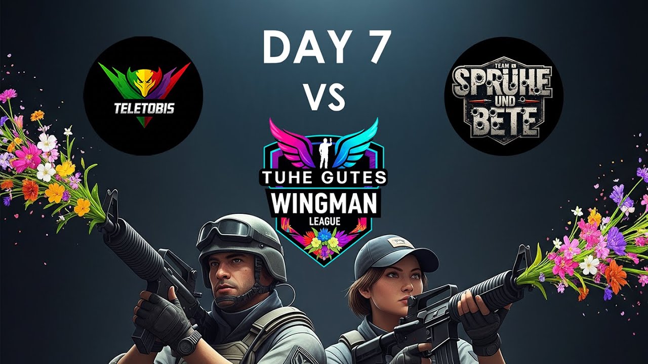 Die LETZTE Chance auf die FINALS in der Tuhe Gutes Wingman Liga | Day 7 Teletobis vs. Sprühe&Bete