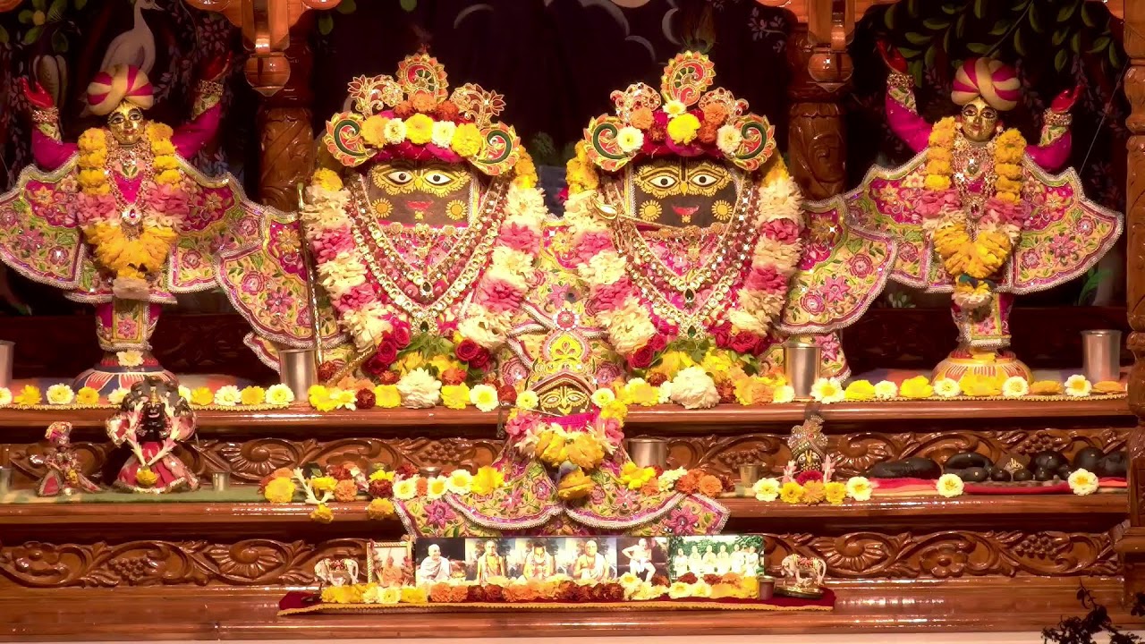 LIVE ISKCON Govardhan || Darshan Ārati  & Guru Puja    08.03.2026