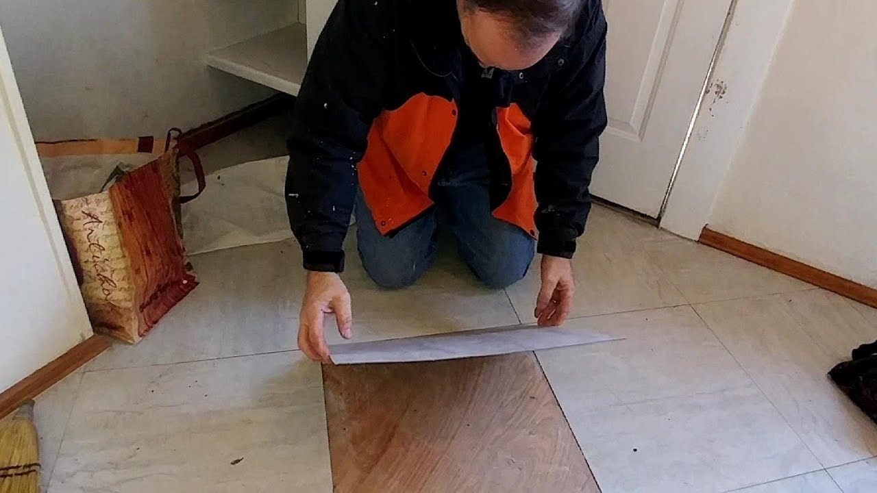Repairing Peel and Stick TILE Floor Squares