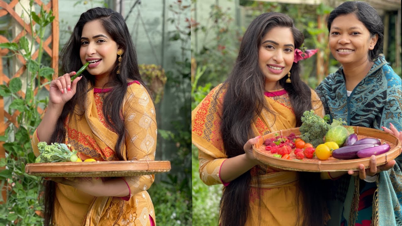 বিলেত বিলাস থেকে দেশি সবজি তুলে আমার বাসার জন্য - মজার হিলিয়াম বেলুন চ্যালেঞ্জ Shahnaz Shimul Vlogz