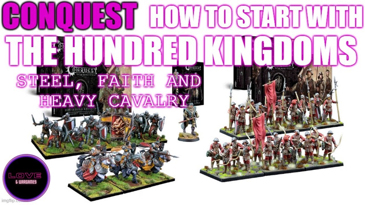 Conquest - How to start with the Hundred Kingdoms?