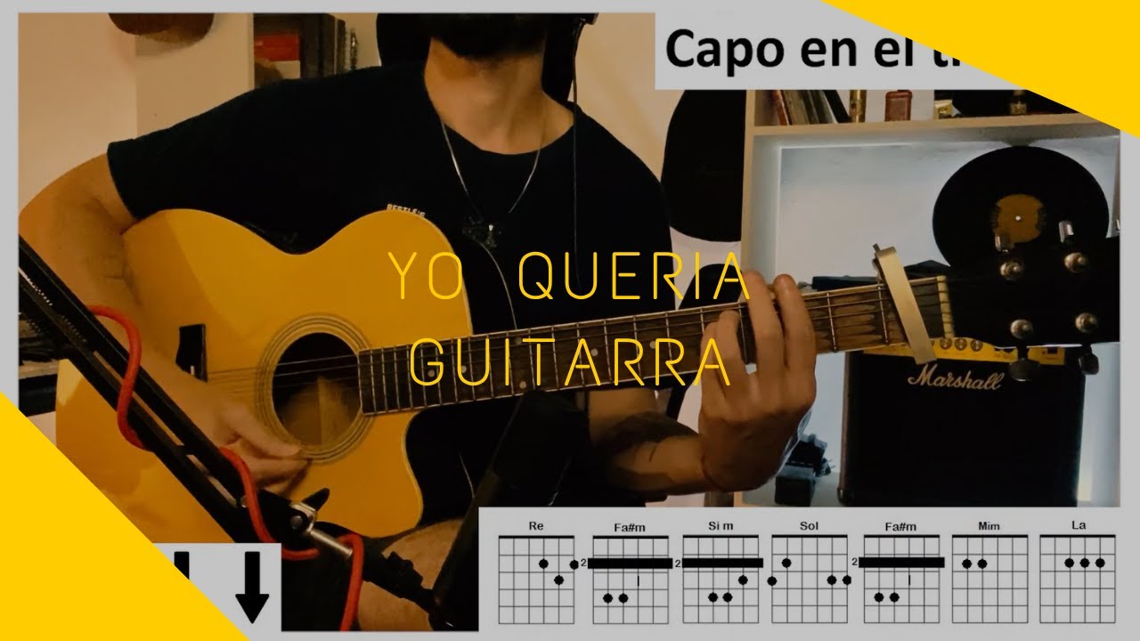 GUITARRA | Yo queria - Cristian Castro ( cover/tutorial) Martin Lopez