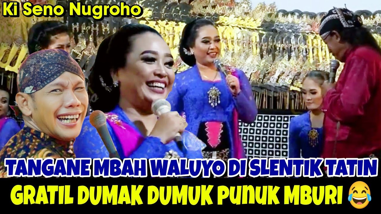 NGAKAK !! Tatin Ngamok, Tangane mbah Waluyo gratil slentik tatin, dumak dumuk p*nuk.e Tatin😂