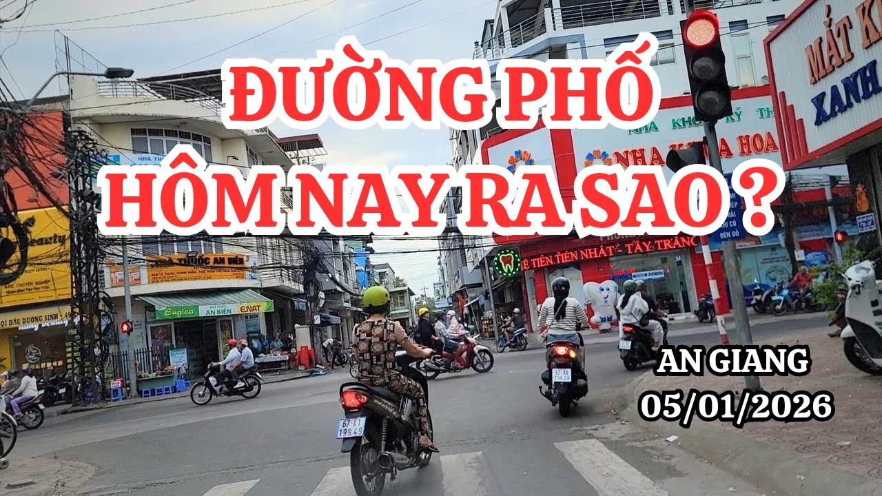 Dạo Phố Châu Đốc, An Giang | Cuộc Sống Giờ Ra Sao? | 05/01/2026