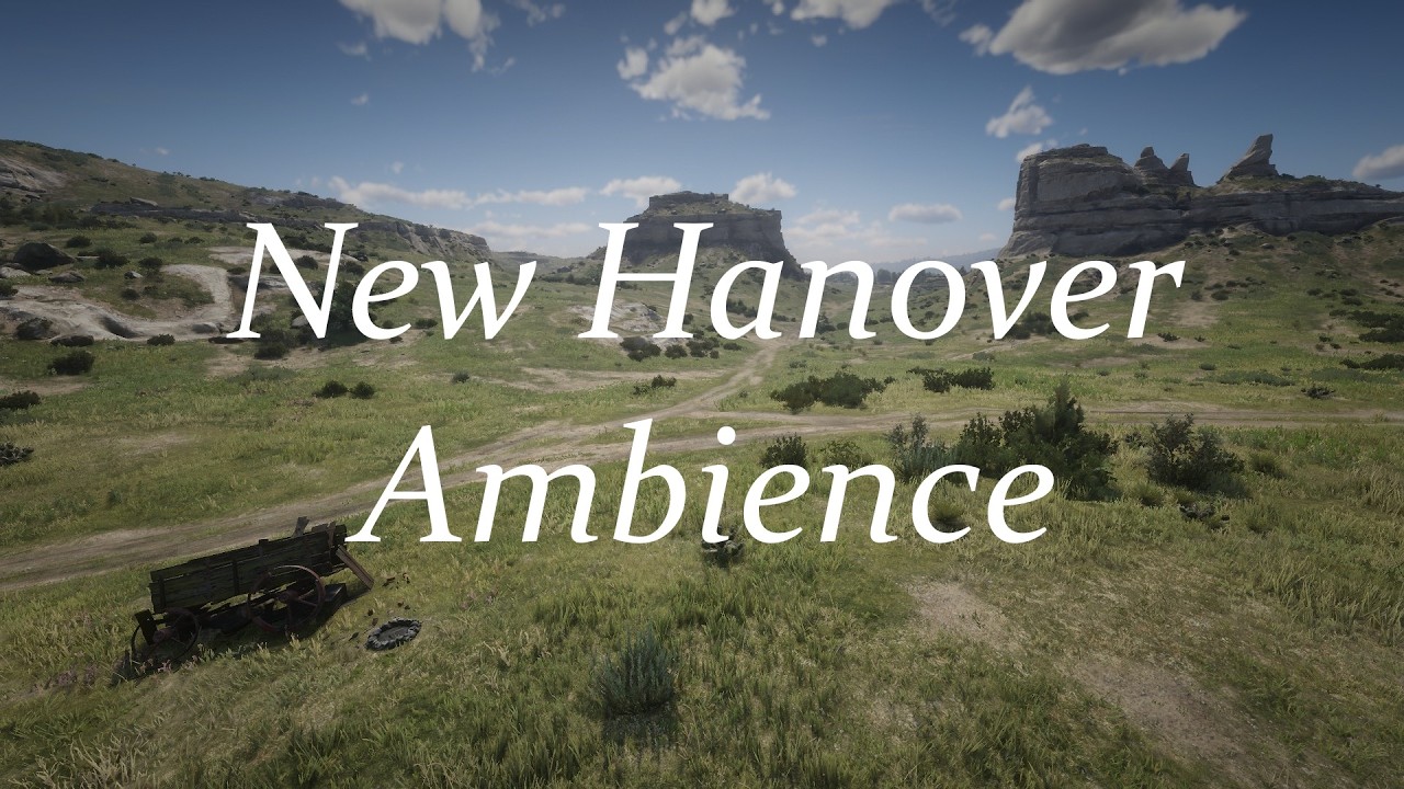New Hanover Relaxing Nature Ambience | RDR2 Ambience [No Music]