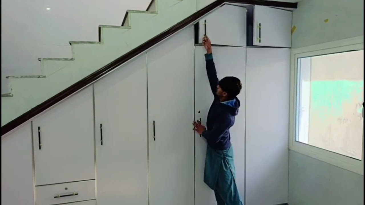 Under Stairs Cupboard Design ideas /Wardrobe Design /Cupboard Design 2025
