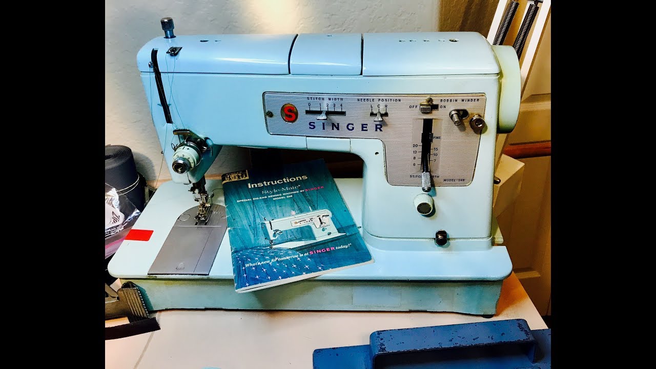 Vintage Sewing Machine Review: Singer 348