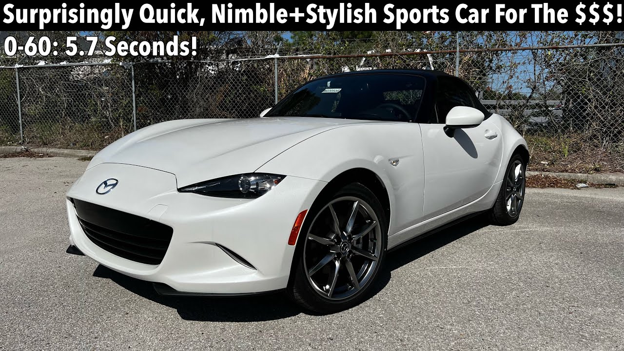 2023 Mazda MX-5 Miata Grand Touring: TEST DRIVE+FULL REVIEW