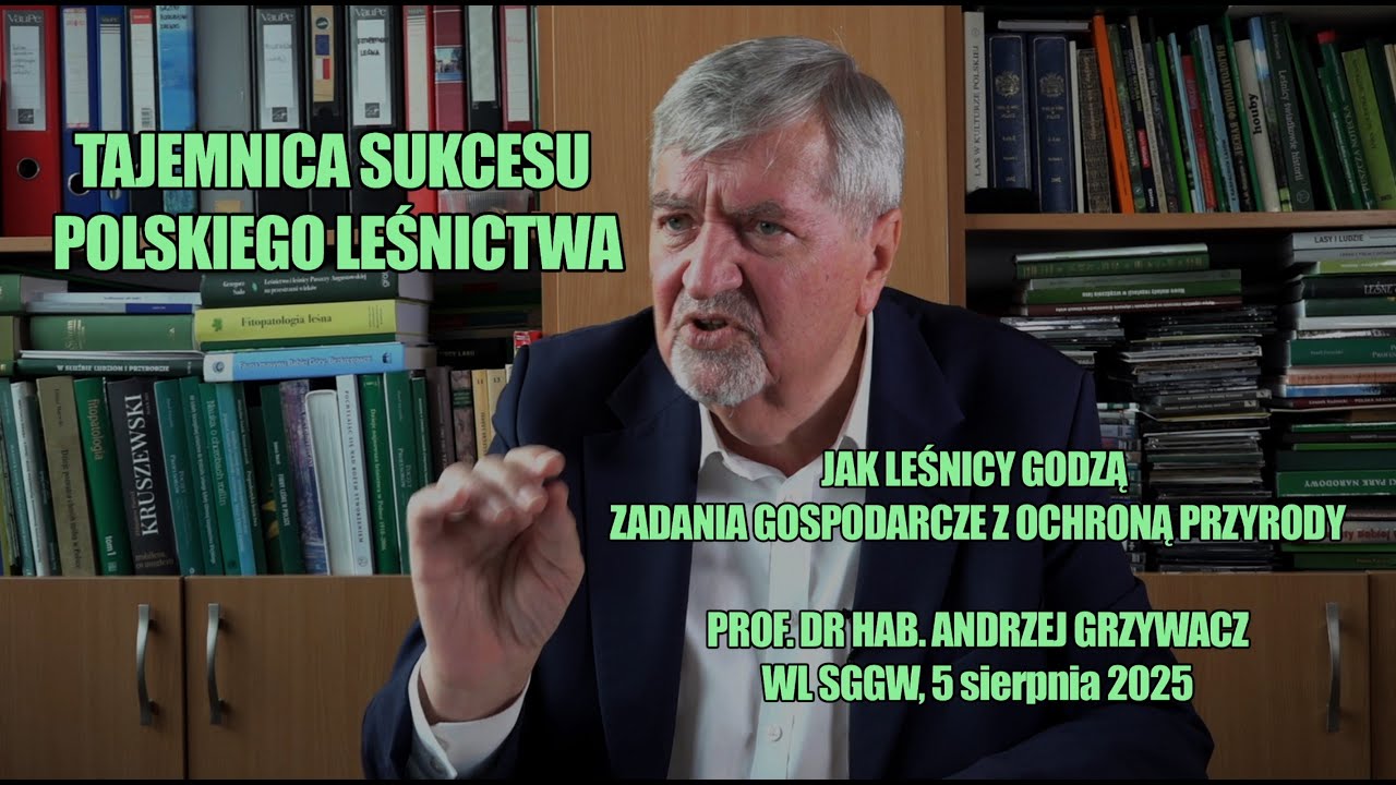 TAJEMNICA SUKCESU POLSKIEGO LEŚNICTWA PROF  ANDRZEJ GRZYWACZ 2025