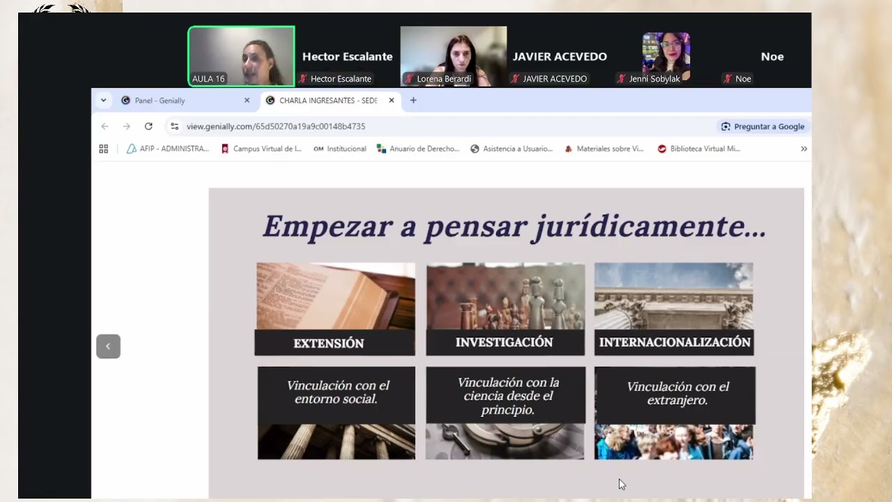 Charla informativa para ingresantes 2026