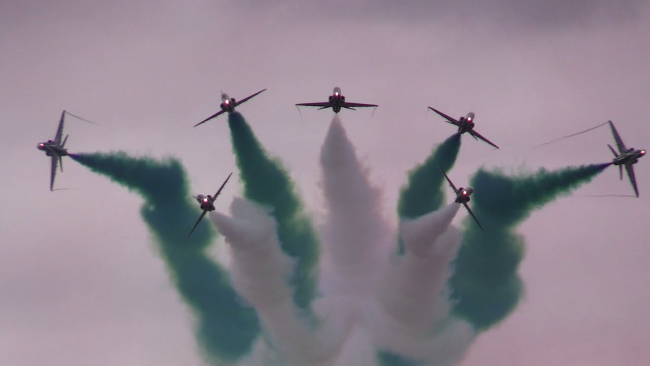 24/07/20 RIAT 2024 | Royal Saudi Air Force Saudi Hawks Flying Display at Day 2