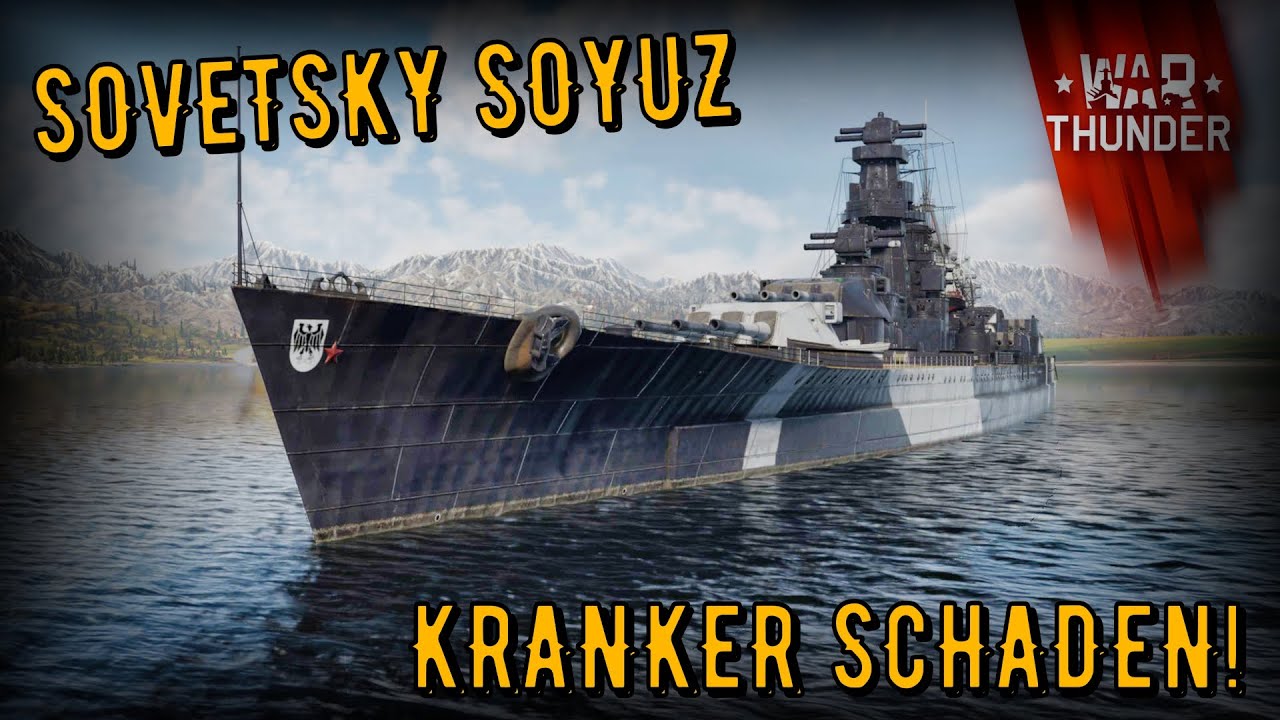 War Thunder - SOWJETSKY SOJUZ - Tier 8.7 - kranker Schaden! [deutsch/ gameplay]