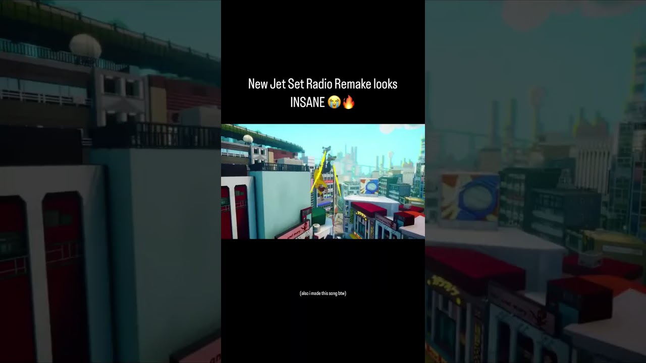 New Jet Set Radio Remake looks insane!