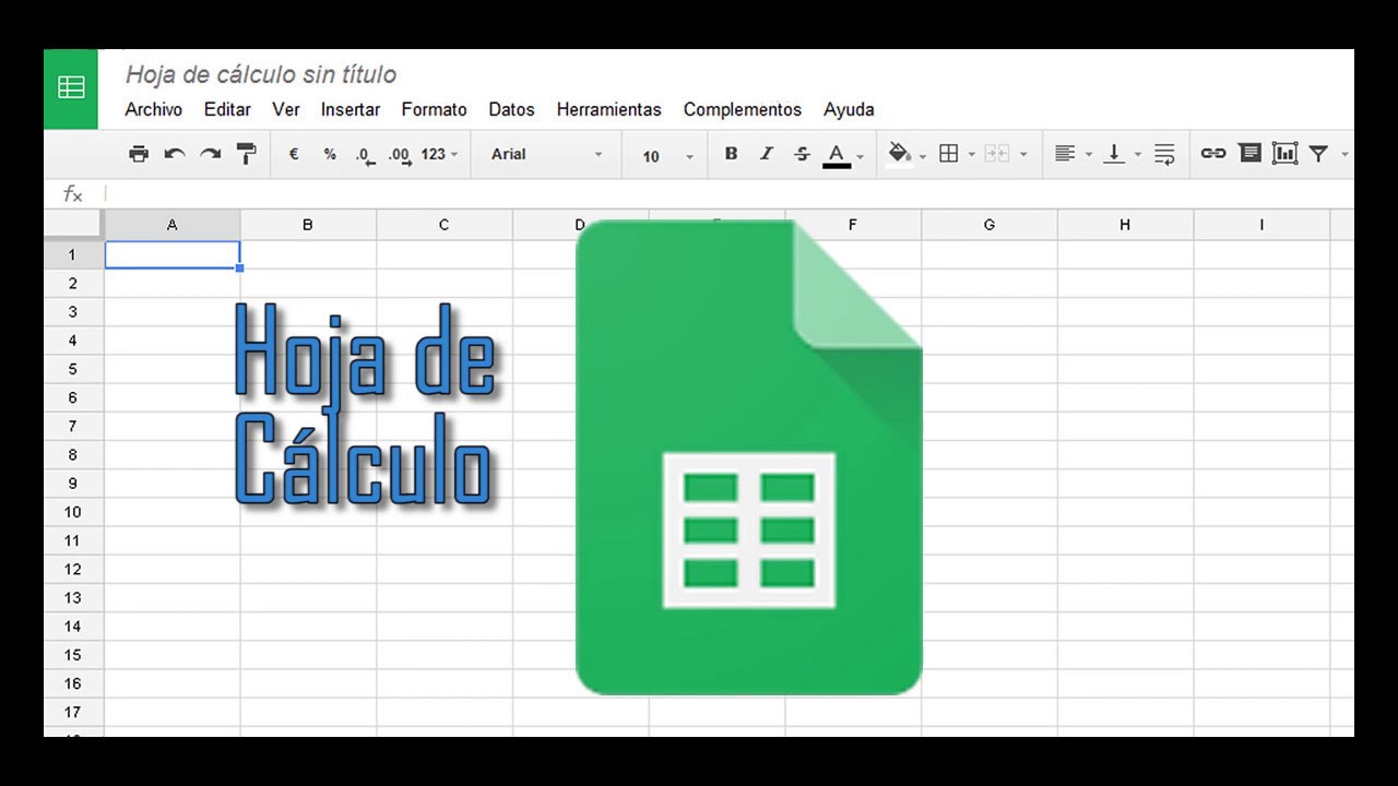 C&oacute;mo usar HOJA DE C&Aacute;LCULO en google drive  f&aacute;cil. Parte 1