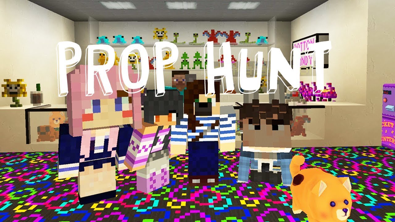 Prop Hunt with Aphmau, LDShadowLady & Samgladiator