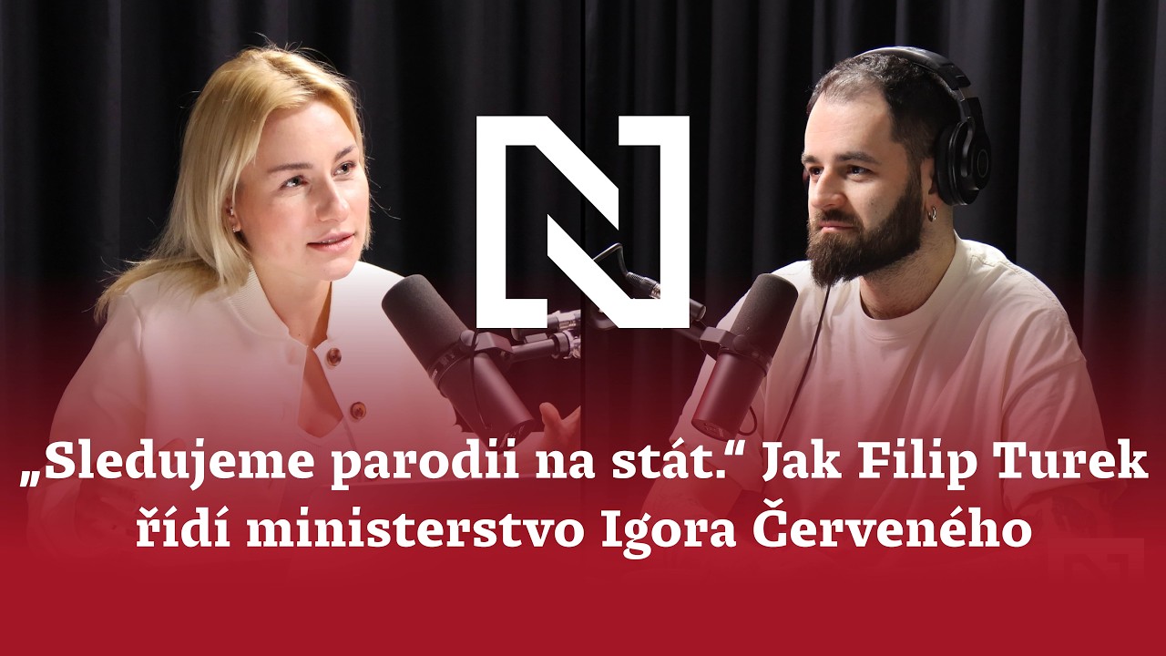 „Sledujeme parodii na stát.“ Jak Filip Turek řídí ministerstvo Igora Červeného | Studio N