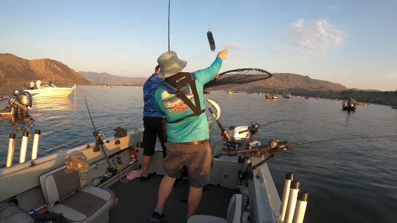 Brewster pool sockeye fishing, July 2023